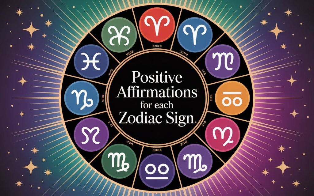 positive affirmations for zodiac signs